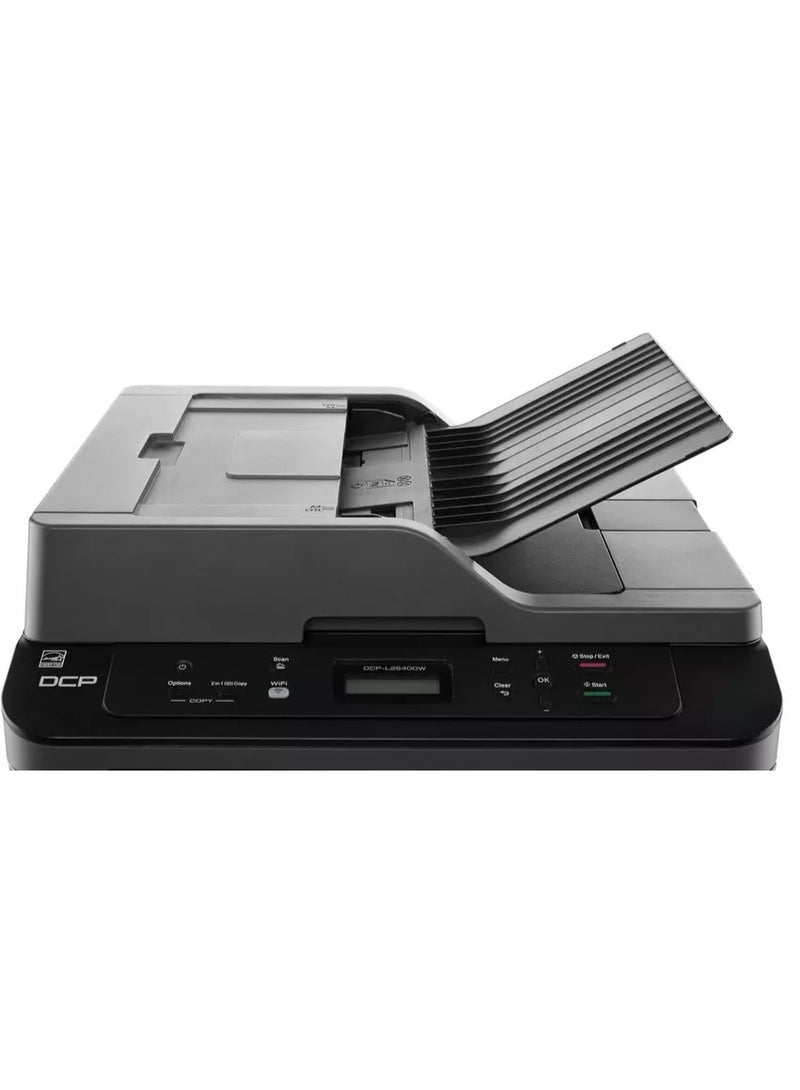 براذرز طابعة ليزرية صغيرة الحجم ومتعددة الوظائف طراز DCP-L2540DW أسود - Image 2